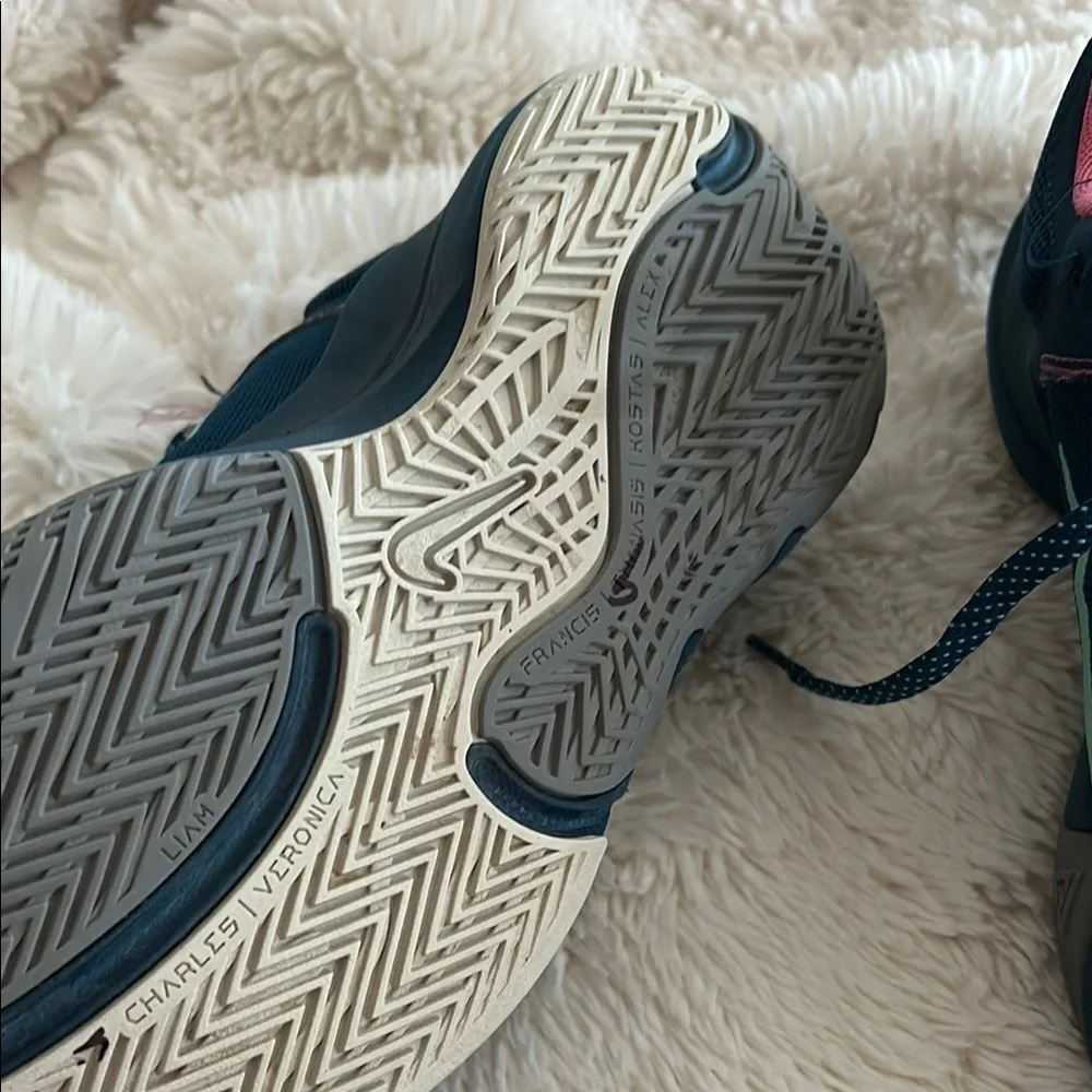 Nike Giannis Immortality 2 Kids Blue and Pink Sneakers
